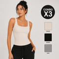 C003 Combo Tank Top Femenino Deportivo - WHOLESALE VAB