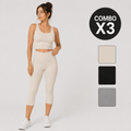 C004 Combo Legging Capri Deportivo - WHOLESALE VAB