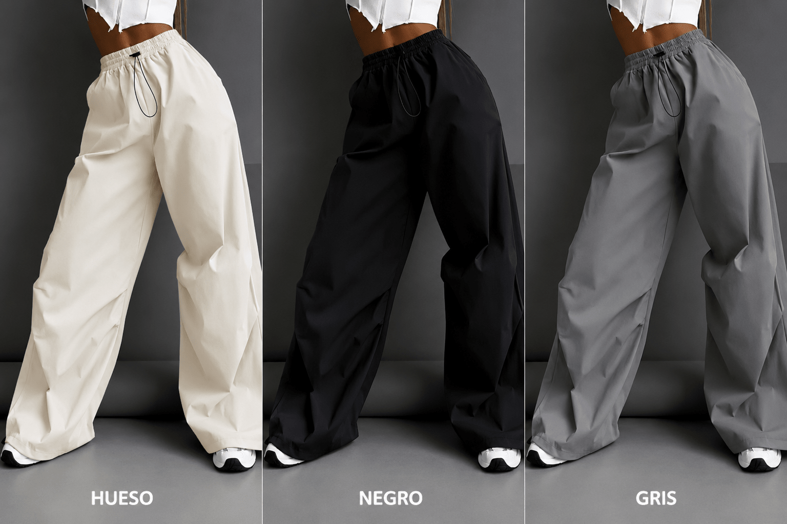 C006 Combo Jogger Wide Leg Femenino - WHOLESALE VAB