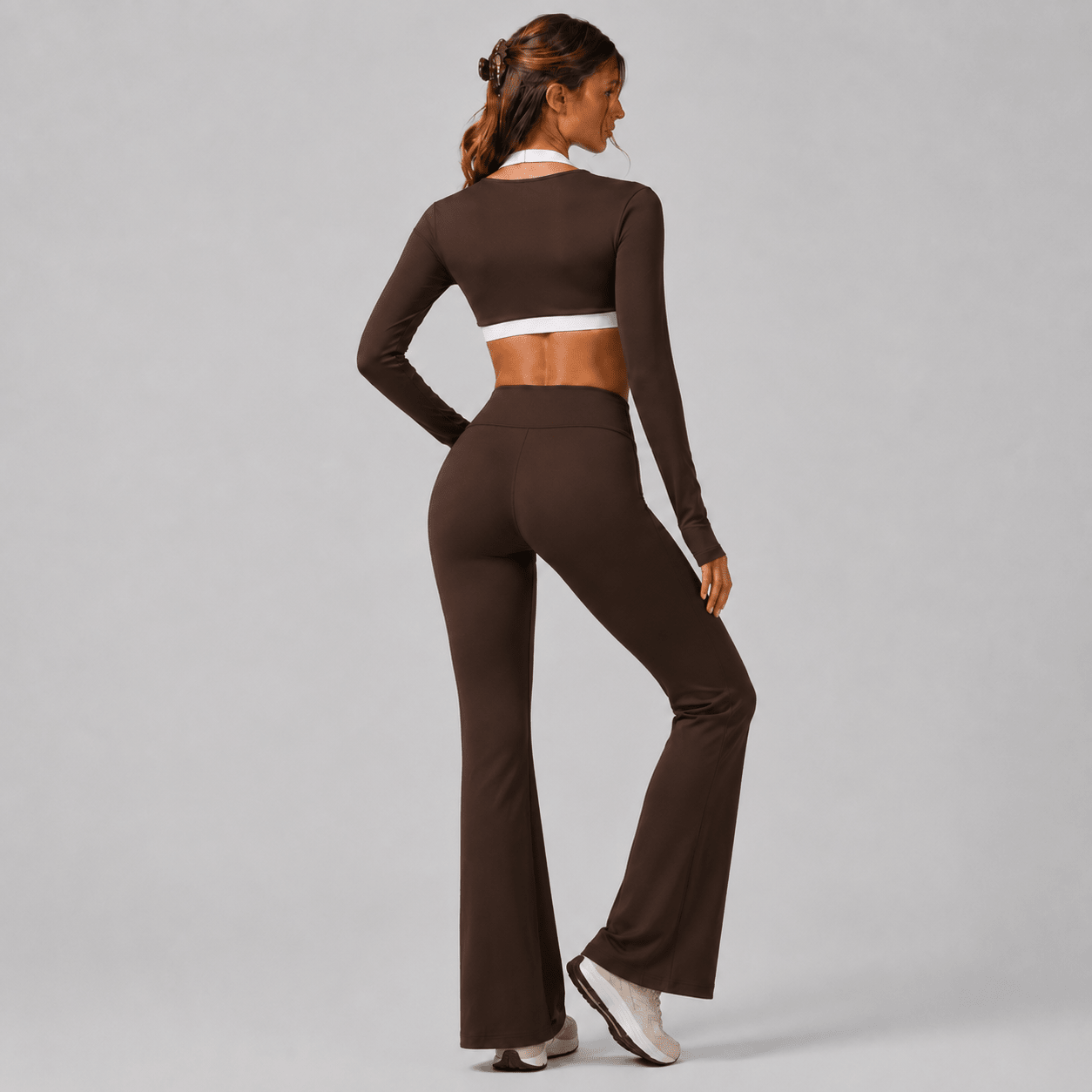 D0014 Set Trío Deportivo Chocolate - WHOLESALE VAB