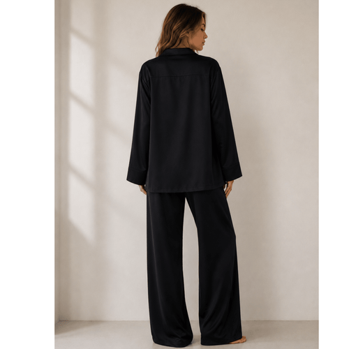 P005 · Pijama Satín Lycrado Elegante | 100% Poliéster - WHOLESALE VAB