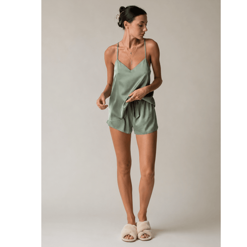 P007 · Pijama Satín Ligera Delicada | Femenina - WHOLESALE VAB